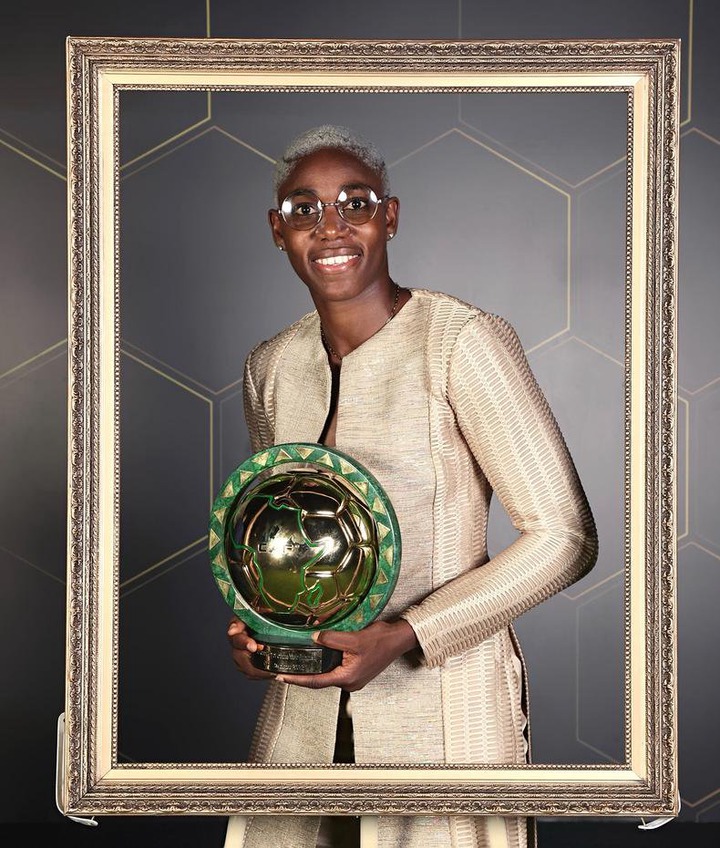 Asisat Oshoala African Player of the Year 2022 (Twitter/CAF)