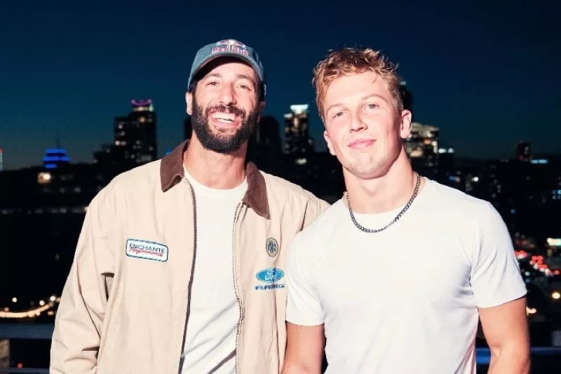 Mit Daniel Ricciardo im Publikum: Live-Konzert von Liam Lawson in Austin