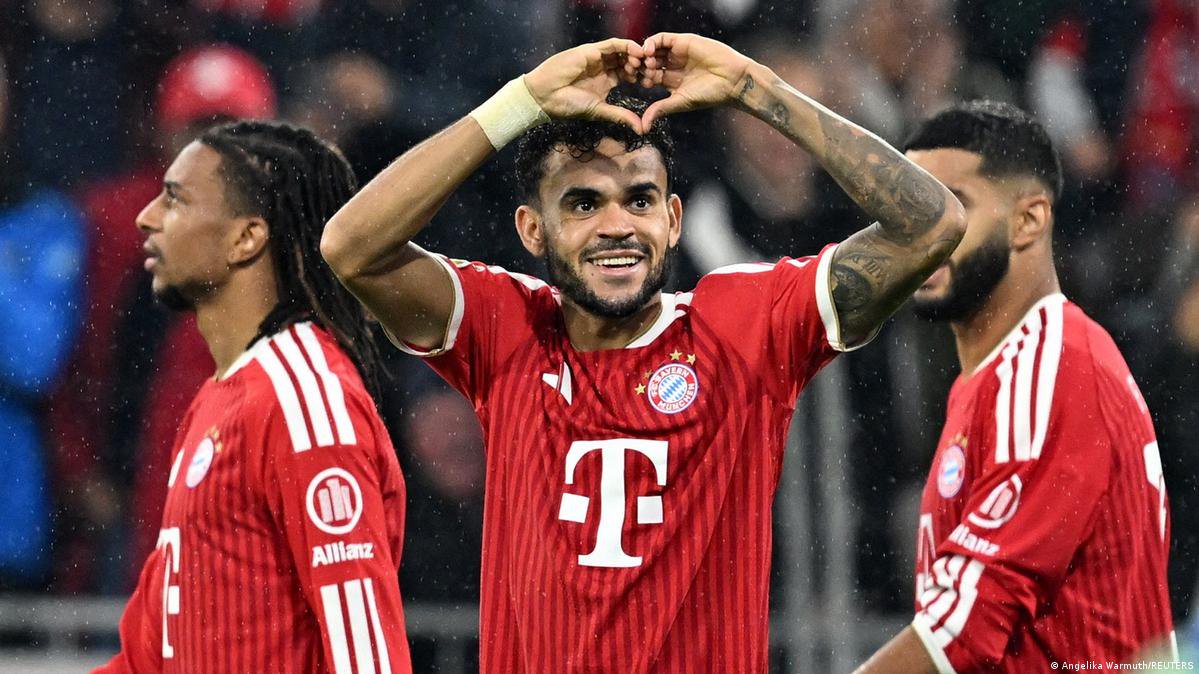 Luis Diaz fête son triplé face à Leipzig