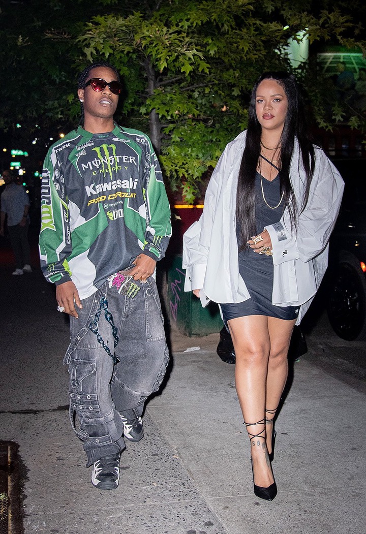 Rihanna And ASAP Rocky Step Out For Dinner Looking Amazing In New York City