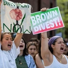 Brown U caves to anti-Israel protesters, agrees to deal on divestment in exchange for encampment closure