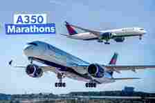 Delta Air Lines Airbus A350 Longest Routes Custom Thumbnail