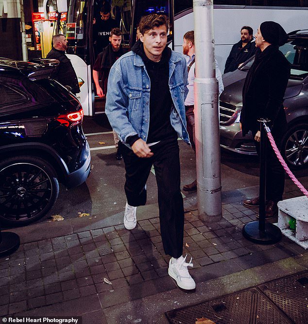 Many players including goalkeeper David De Gea (pictured, back) took time out to unwind on their pre-season tour of Australia