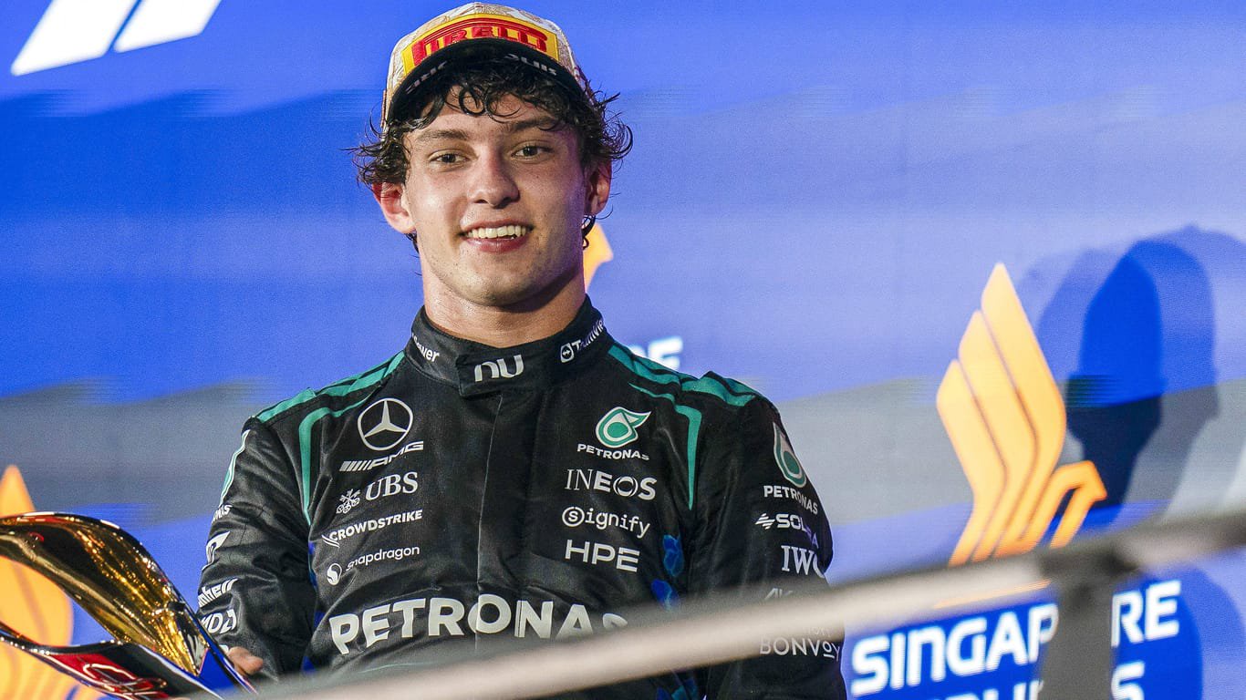Formel-1-Fahrer Kimi Antonelli führt in der Fahrerwertung 2026 mit einem komfortablen Vorsprung.