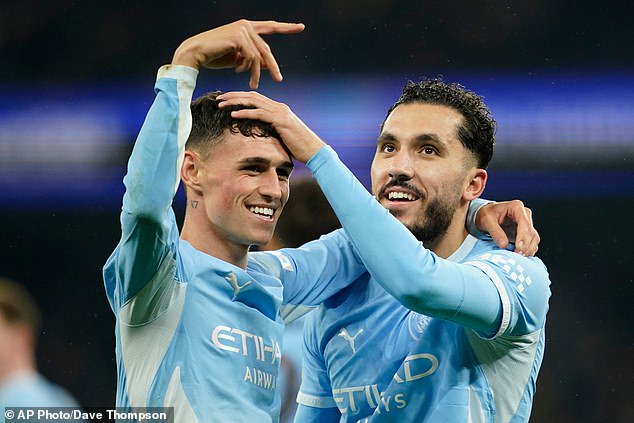 Rayan Cherki produced a sumptuous third goal but there were fewer than normal in the Etihad to watch the show
