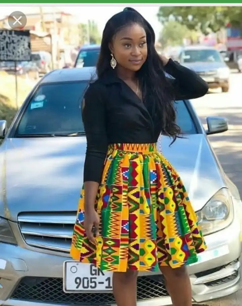 ankara skirt styles