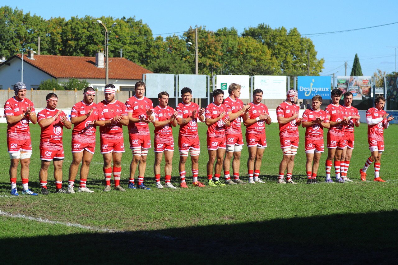Le Stade Langonnais, qui réalise un début de saison tonitruant en Nationale 2, s'est appuyé sur un effectif de 38 joueurs pour l'instant.