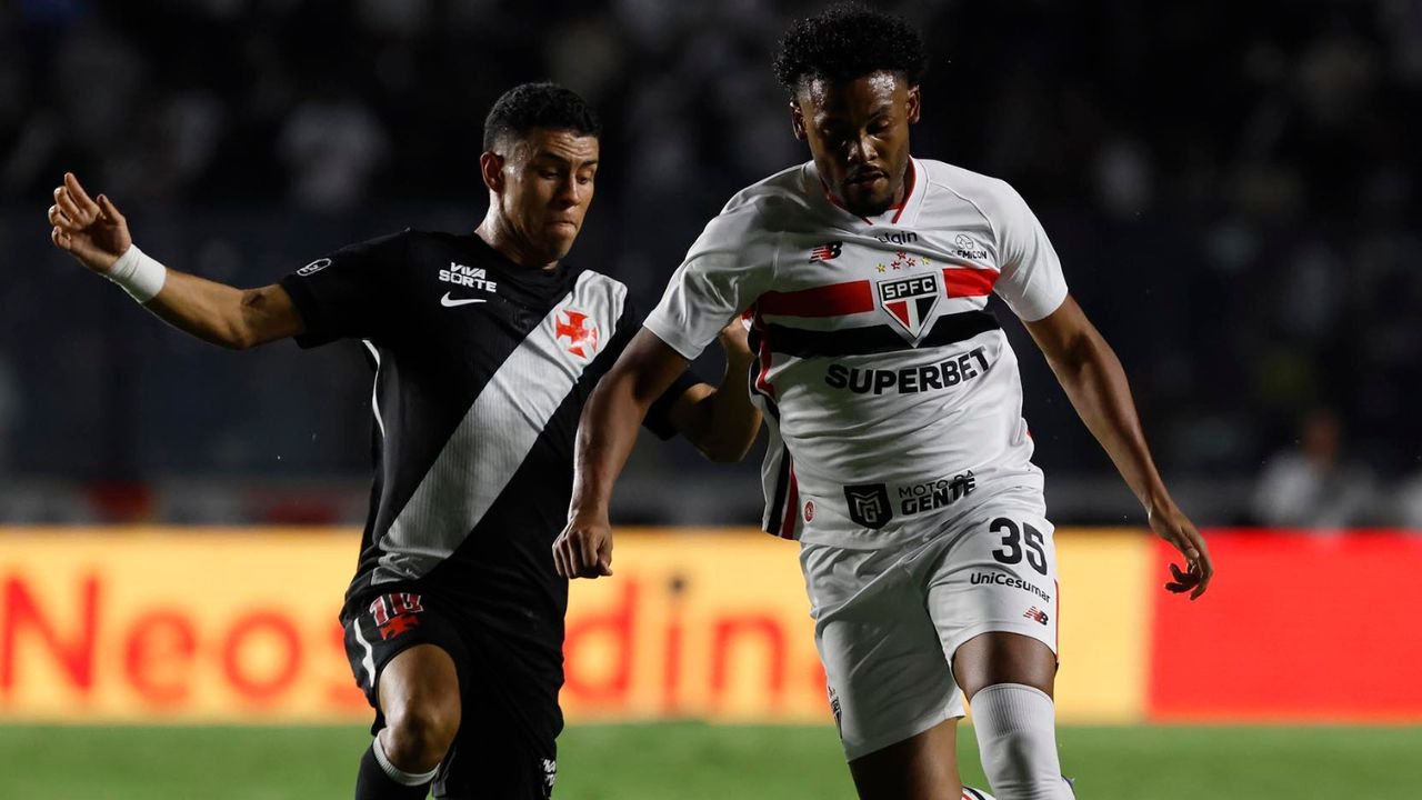 São Paulo x Vasco: confronto é pela 31ª rodada do Brasileirão | Foto: Rubens Chiri / São Paulo FC
