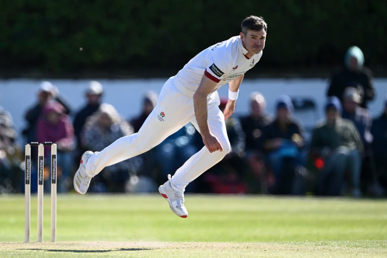 James Anderson has not had his contract renewed by Lancashire