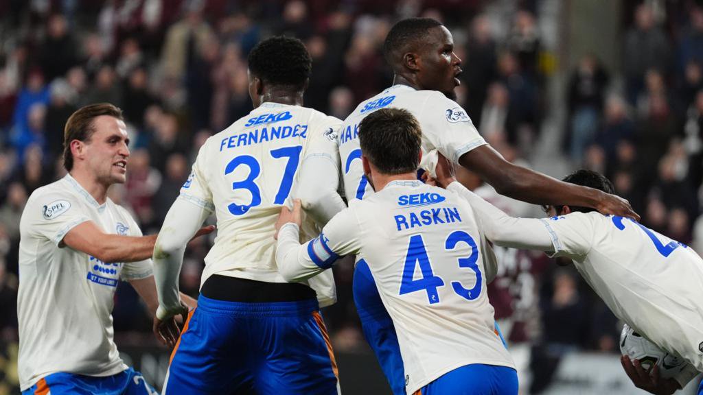 Rangers celebrate