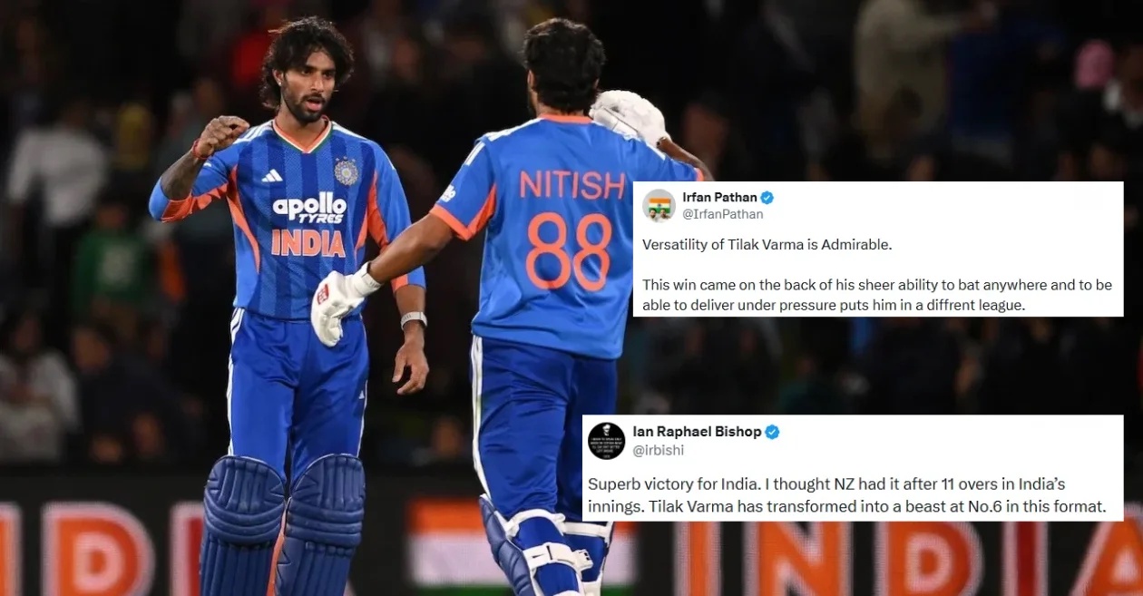 Fans go wild as Tilak Varma guides India to a thrilling last-over win against New Zealand in 2nd T20I
