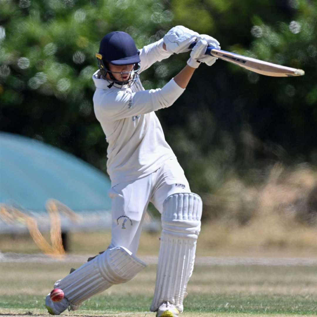 Josh Julian - returned 3-20 for St Lawrence & Highland Court in a 36-run Kent League Premier Division loss at Bexley on Saturday. Picture: Keith Gillard