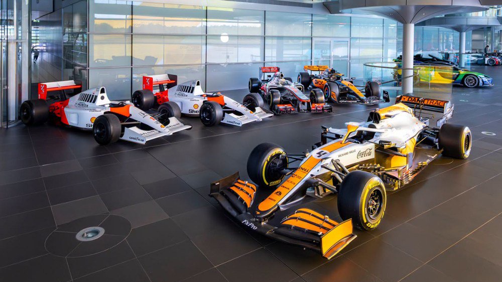 McLaren’s Historic Formula 1 Race Cars
