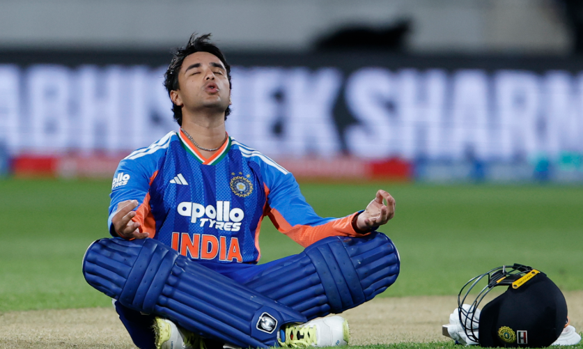 Photo: X/@BCCI Abhishek Sharma