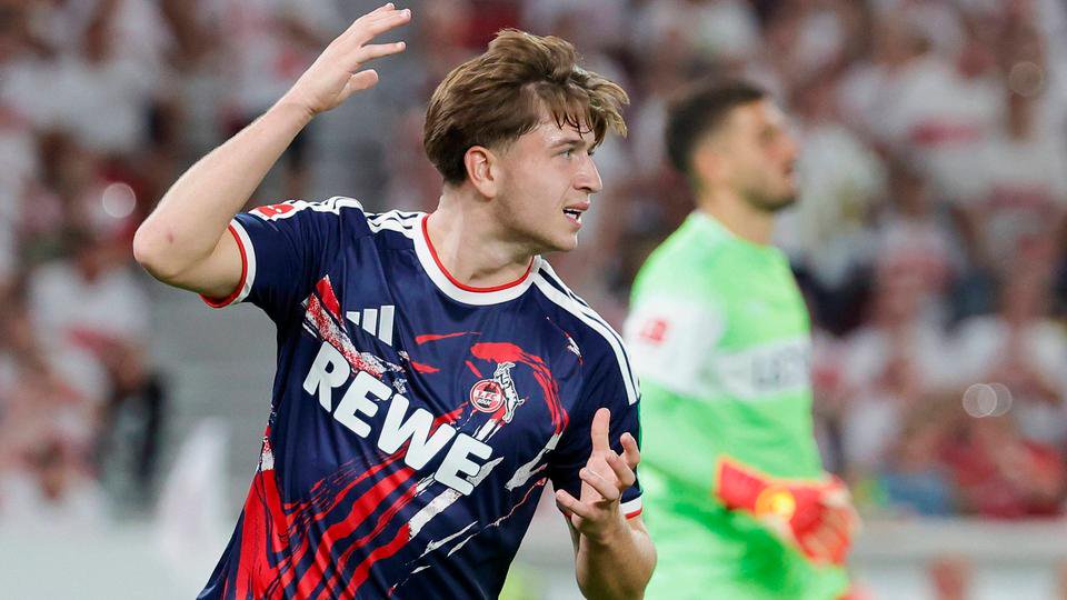 Beeindruckendes Debüt: Mikey Moore bei Kölns Auswärtspartie in Stuttgart
