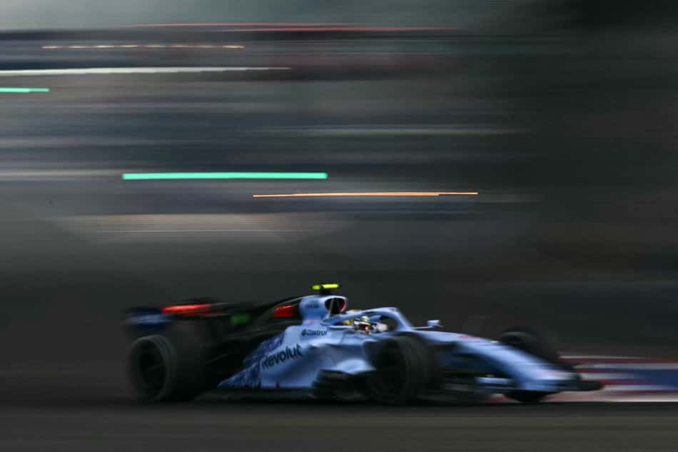 Gabriel Bortoleto em ação no GP de Singapura pela F1 2026