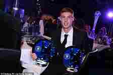 Cole Palmer claimed both player awards at Chelsea's end of season ceremony on Tuesday