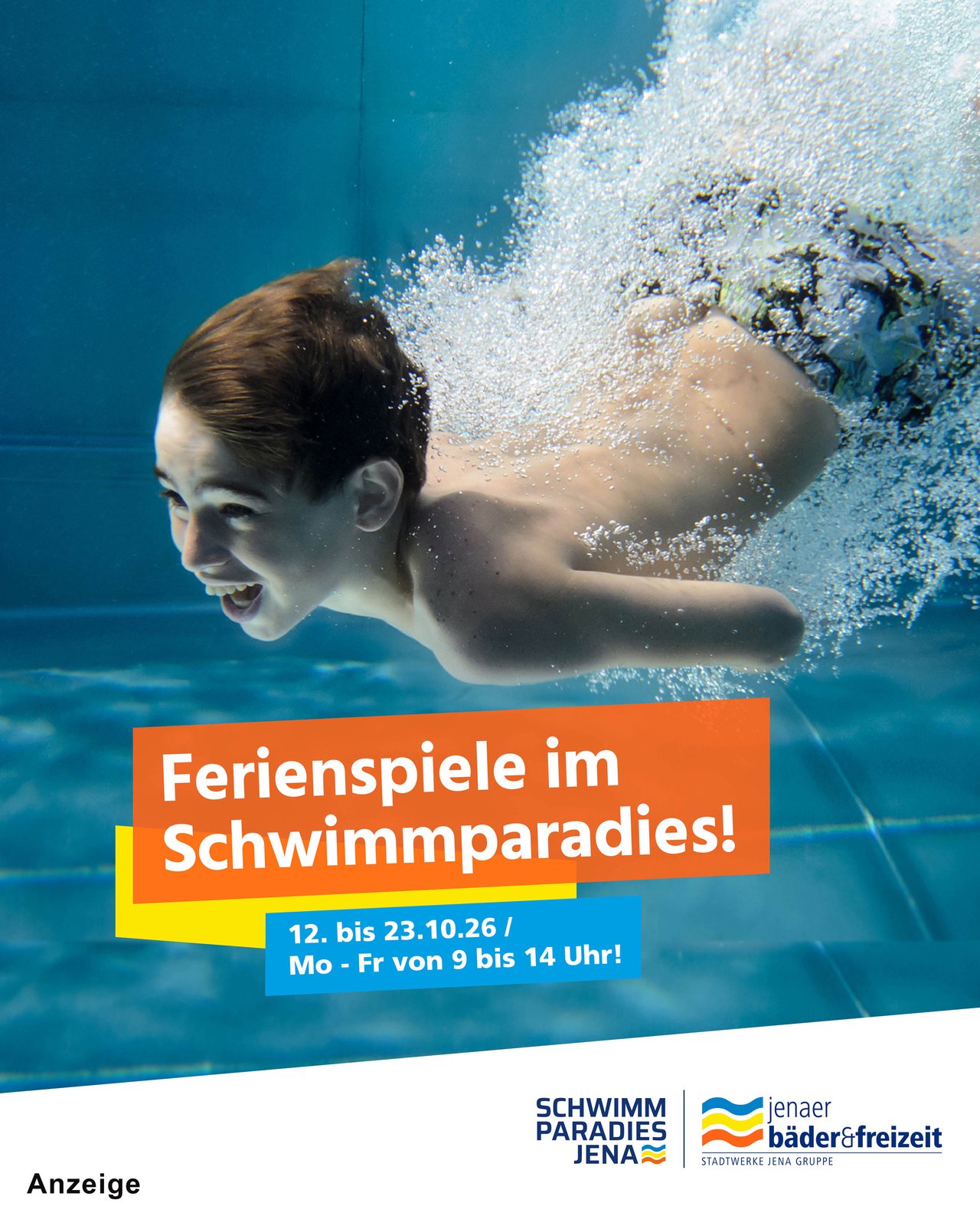 Jenaer Bäder - Ferienspiele Herbst 2026