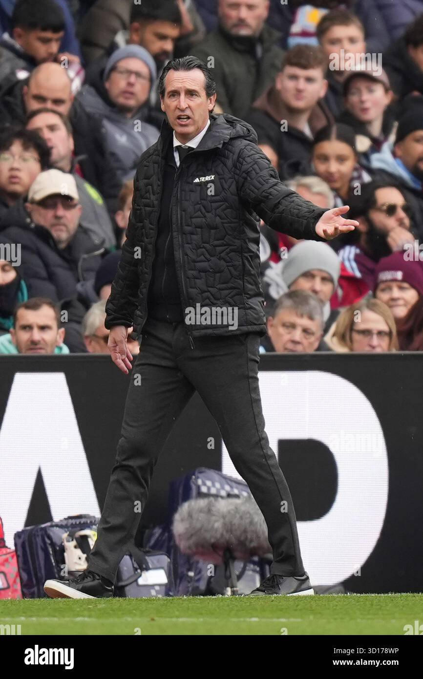 Unai Emery Rebuilds Aston Villa After Slow Start Following Key Player Departures