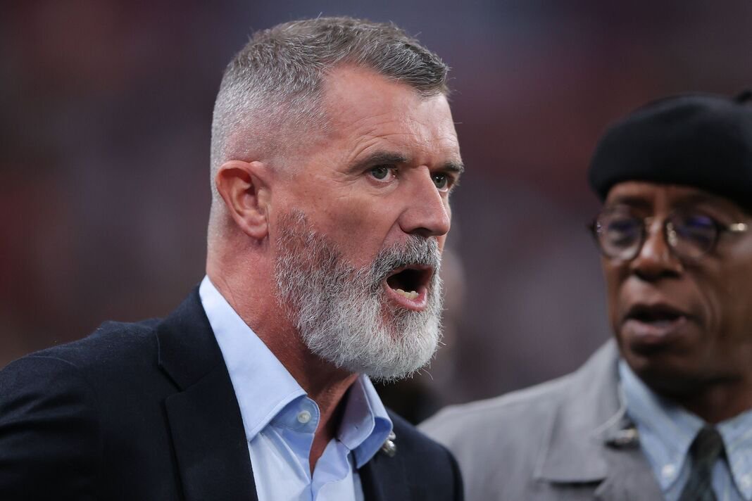 Roy Keane looking surprised