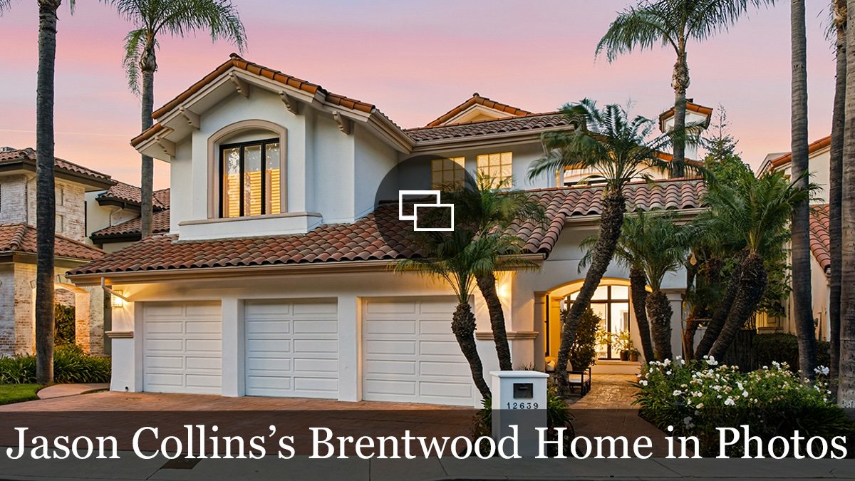 Jason Collins Brentwood CA home slide cover 