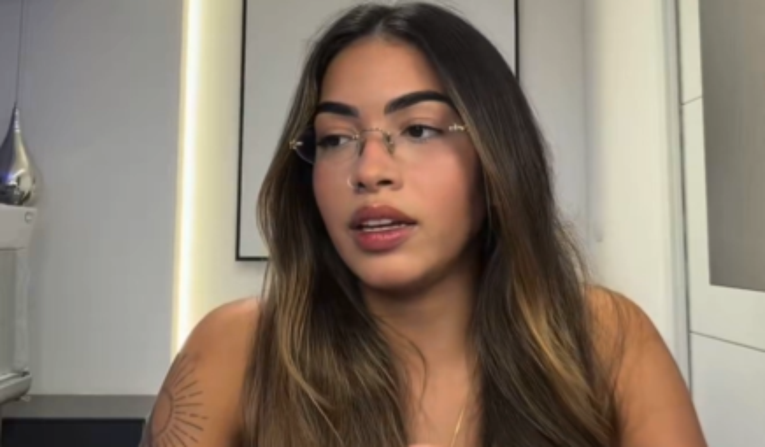 Amanda, ex-namorada de Wesley, da Roma 