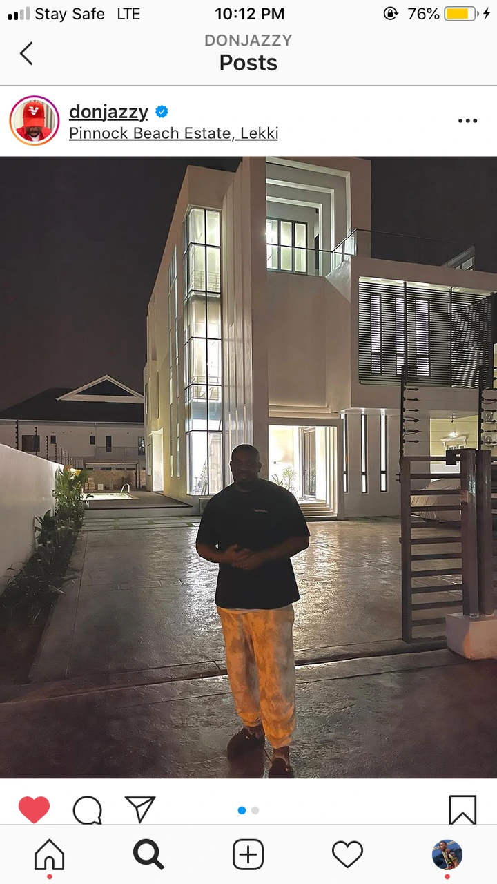 Mr Macaroni And Others Reacts As Don Jazzy Buys New Mansion