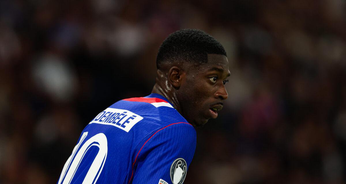 Ousmane Dembélé avec le PSG