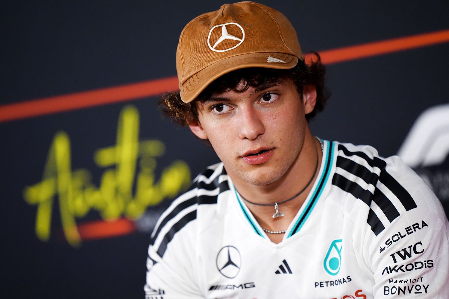 Mercedes driver Andrea Kimi Antonelli (Bradley Collyer / PA via Getty)