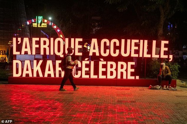 In Dakar  banners and displays proclaim 'Africa welcomes, Dakar celebrates' ahead of the Youth Olympic Games