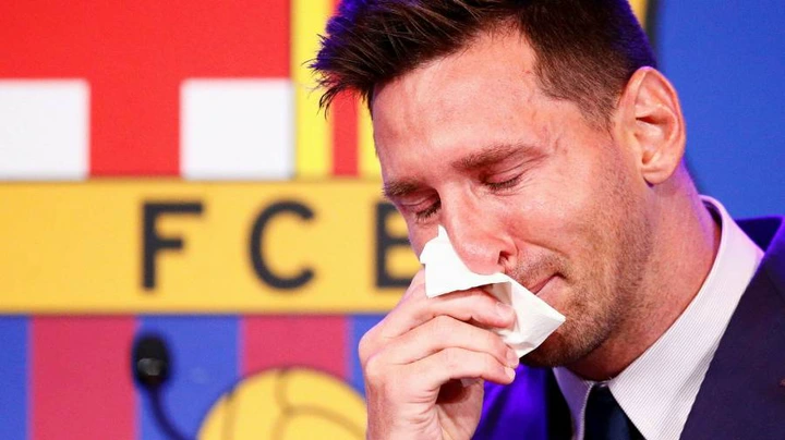 Tearful Lionel Messi bids farewell to Barcelona | Financial Times