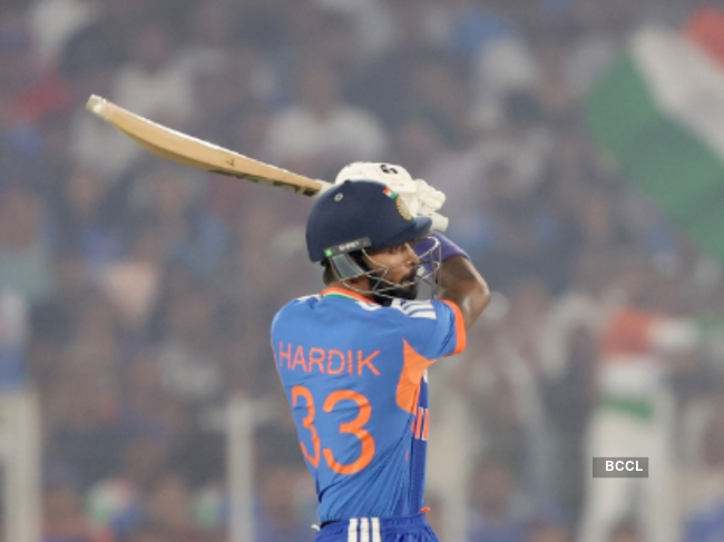 Hardik Pandya Smashes Second-Fastest T20I Fifty for India Against South Africa