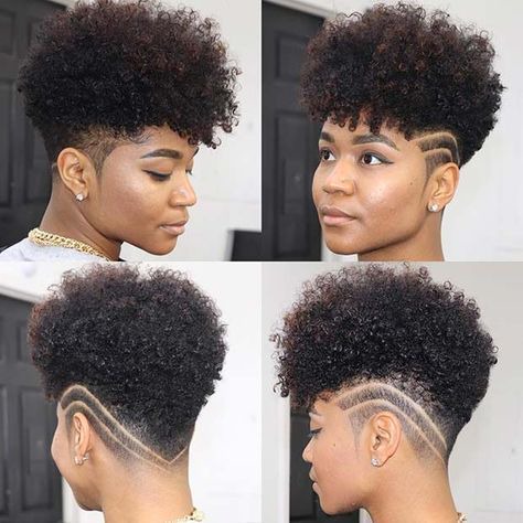 Pin on tapered natural hair