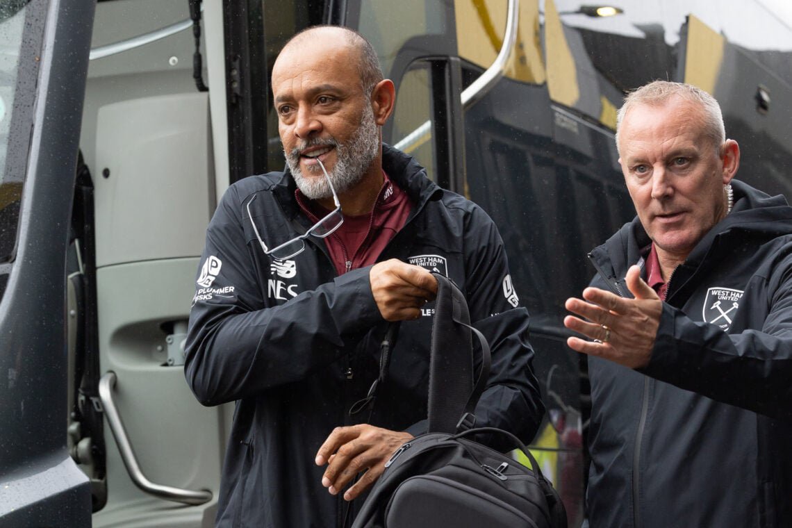 West Ham United Head Coach Nuno Espirito Santo arrives
