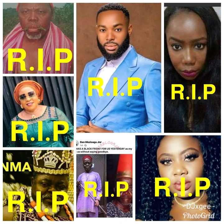 9 Popular Nigerian actors who have Died In 2021 - Photos