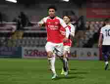 Arsenal U21 Ethan Nwaneri v Tottenham Hotspur U21 in Premier League 2