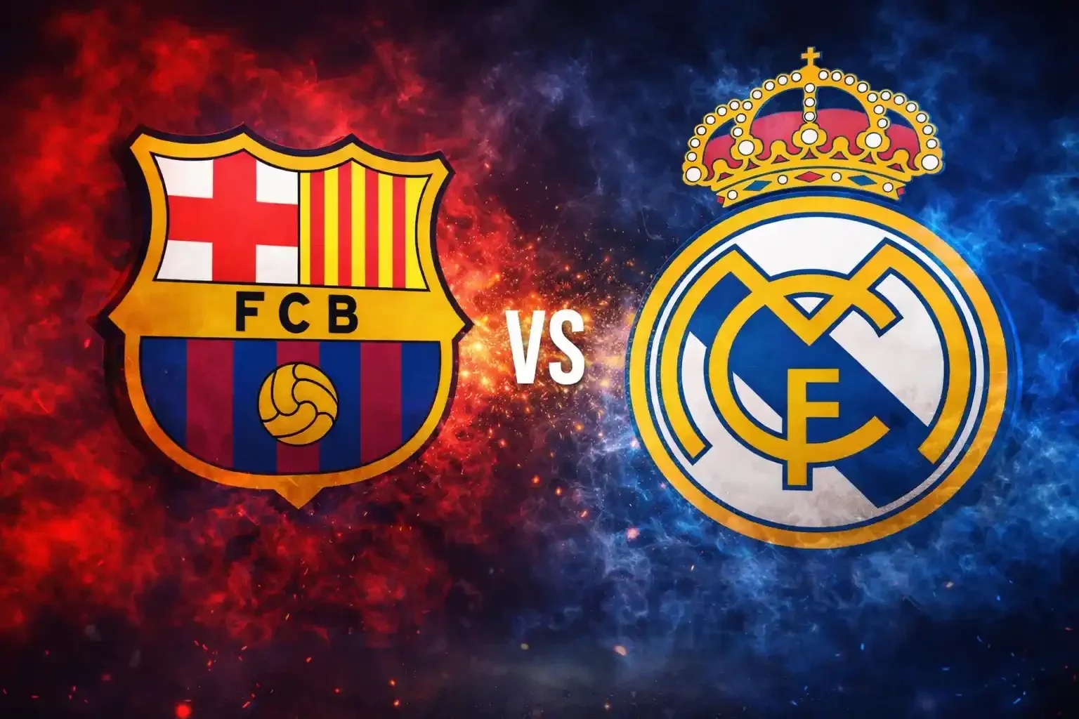 Barcelona vs real madrid epic badges