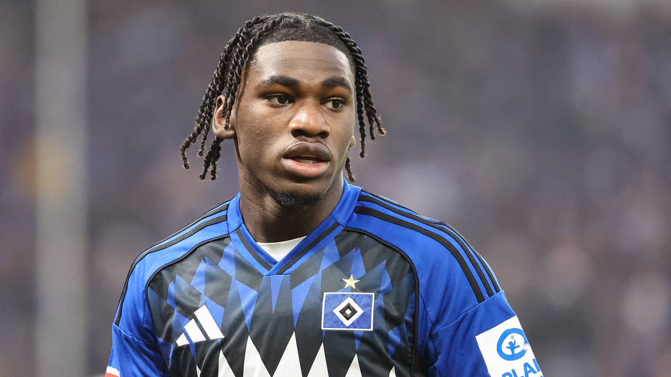 Fabio Baldé im Volksparkstadion (Archivbild): Der talentierte Flügelstürmer spielt mittlerweile in Frankreich.