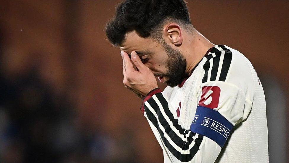 bruno fernandes sad