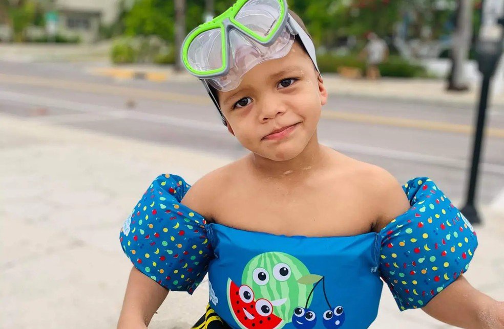 Menino estava insconsciente dentro da banheira — Foto: Reprodução/NYP