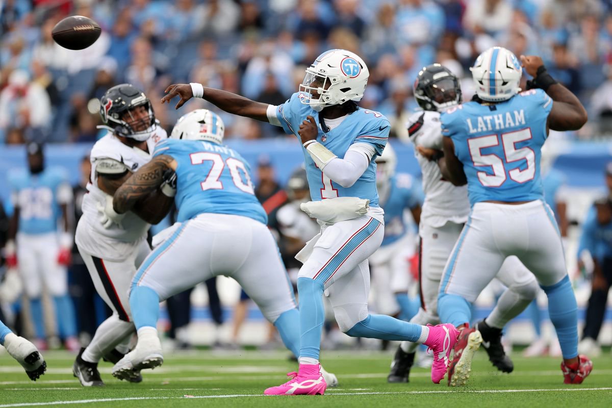 Titans quarterback Cam Ward knows he must improve after a slow start