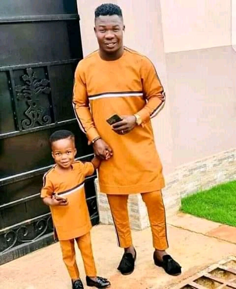 Lovely Photos of Dele omo woli, His Wife and Handsome Son as He celebrates His Birthday Today