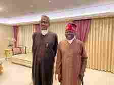 President Bola Ahmed Tinubu and former President Muhammadu Buhari