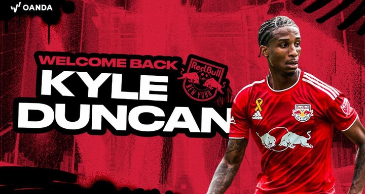 BACK ON LOAN: Duncan to play with Red Bulls again - Front Row Soccer