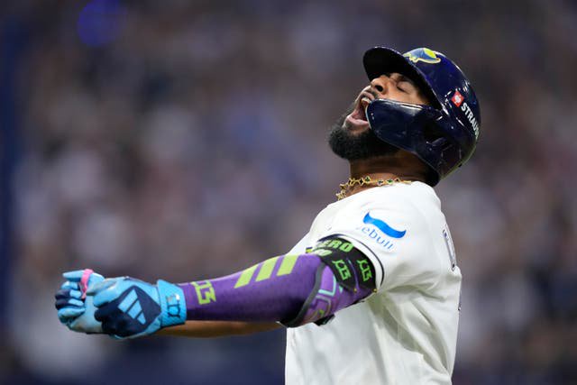 Junior Caminero has had back-to-back 40 homerun seasons for the Tampa Bay Rays