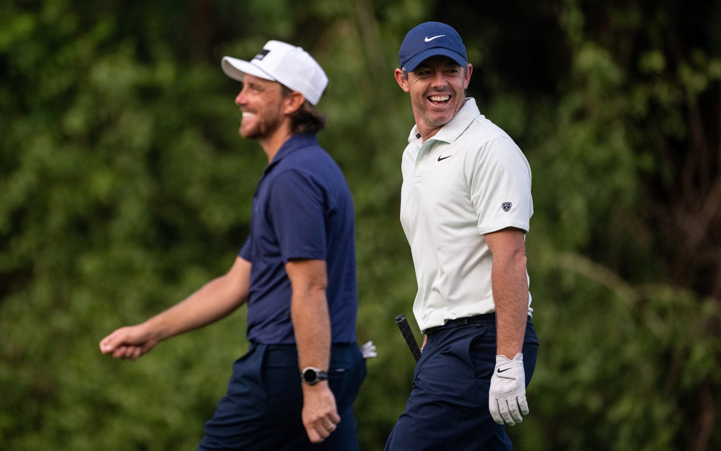 Rory McIlroy and Tommy Fleetwood