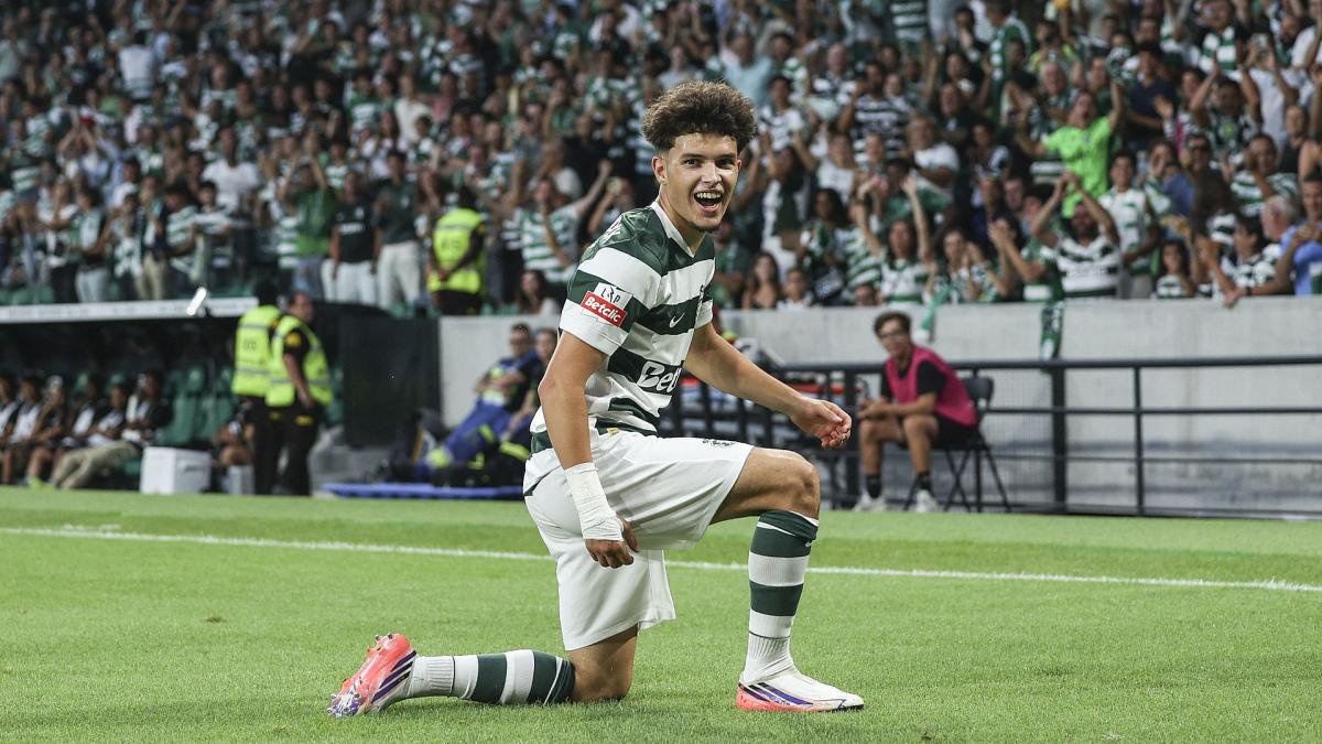 Flávio Gonçalves bejubelt sein Tor