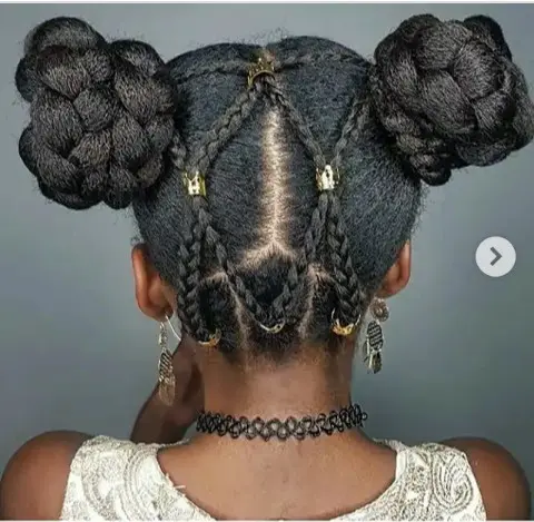 Beautiful ways you can wrap natural hair to look stunning (photos)