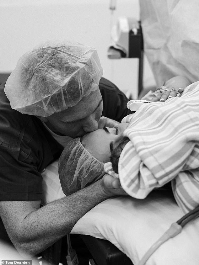 Tom Dearden and girlfriend Millie Oliver have welcomed their first child, a baby girl named Dolly June
