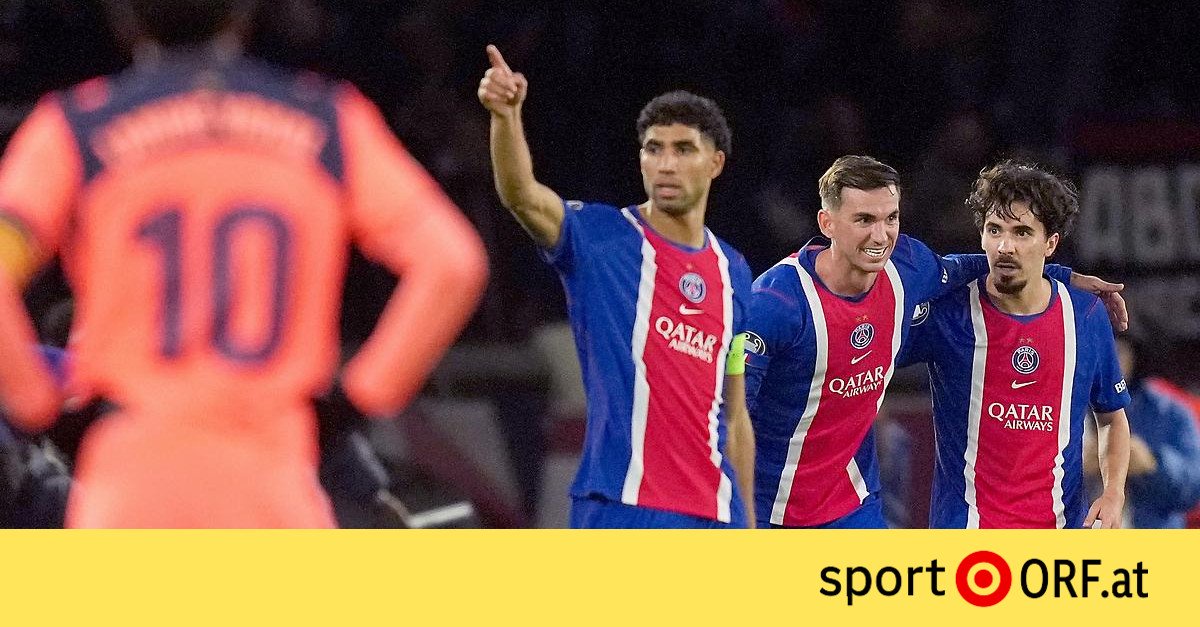 Paris Saint-Germain defeats FC Barcelona 4:2 in Champions League